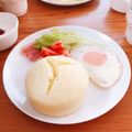 うす味さん's cooksnap of when they made のむヨーグルトで！北海道♪蒸しパン.
