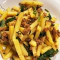 クック甘党。's cooksnap of when they made サバ缶とフライドポテトの甘辛炒め.