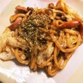 bonandsora's cooksnap of when they made お好みソースDE焼きうどん.