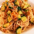 ひろ0922's cooksnap of when they made 絶品☘️食べるラー油＆塩麹de冷やし素麺.