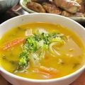 Superlittleboo's cooksnap of when they made 保温鍋で時短！野菜たっぷりトマトスープ！.