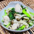 料理男子部🍻's cooksnap of when they made 鶏胸肉と小松菜としめじのシンプル塩炒め.