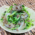 料理男子部's cooksnap of when they made 豆苗とたまねぎの炒め.