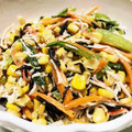 ぱわにん's cooksnap of when they made 横浜産小松菜とひじきのごまマヨサラダ.