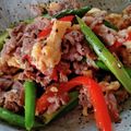 ☆mamingo☆'s cooksnap of when they made 牛小間とアスパラのオイスター炒め.