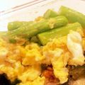 ビビ♡'s cooksnap of when they made アスパラガスのニンニク卵炒め.