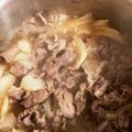 sakuradesu's cooksnap of when they made 牛丼 ★ 宮沢りえ 秘伝の牛丼.