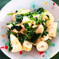 かわゆう1211's cooksnap of when they made ちくわ豆腐ほうれん草サラダ.
