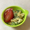 しげその's cooksnap of when they made きゅうりと卵のサラダ.