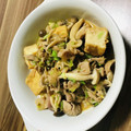 ☆yukidaru's cooksnap of when they made 厚揚げと豚こまのネギ炒め.