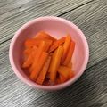 みりん調味料's cooksnap of when they made レンジ◎簡単◎にんじんの甘煮.