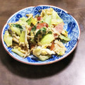 KAKO_KAKO's cooksnap of when they made だしの素で簡単！青梗菜とえのきの卵炒め.