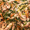 yukakoyamagisi's cooksnap of when they made 豚こま切れ肉とニラの中華風炒め.