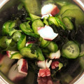 みんみのキッチン's cooksnap of when they made たこときゅうりの酢の物.