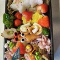☆ミルミル's cooksnap of when they made キャラ弁☆ウインナーと竹輪でかたつむり.