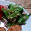 ポニーリボン's cooksnap of when they made 無限小松菜♪小松菜嫌いの旦那も食べちゃう.