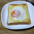 和☆2049's cooksnap of when they made モーニングトースト.