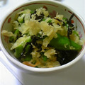 ☆しょーこ☆'s cooksnap of when they made オクラと塩昆布の中華風和え物.