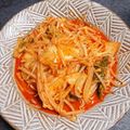 himeKK's cooksnap of when they made ピリッ辛～～もやしとキムチの卵炒め.