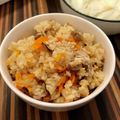 メンミー's cooksnap of when they made 簡単♪乾燥しいたけ炊き込みご飯.