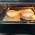 Bau109's cooksnap of when they made 100％膨らむ☆ピタパンの簡単なコツ.