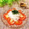 なつき☆ミ's cooksnap of when they made さっぱり☆新たまねぎとトマトのサラダ.