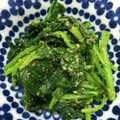 ねねみーこ's cooksnap of when they made ほうれん草みそ胡麻和え.