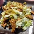 nosso's cooksnap of when they made 大豆のお肉とキャベツ炒め.