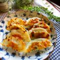 haruku221's cooksnap of when they made 魅惑のニラたっぷり焼き餃子.