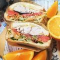 虹色♪︎ちゅーりっぷ's cooksnap of when they made レモンでさっぱり＊サバサンド！.