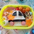 あゆーし✩'s cooksnap of when they made 幼稚園 簡単 パトカー弁当.