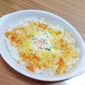 ＊なぁ＊'s cooksnap of when they made 朝食に★鮭マヨ＆半熟卵の焼きごはん.