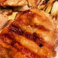 ニャんまげ's cooksnap of when they made グリルで皮パリパリ照り焼きチキン.