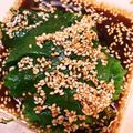 sayukiti☆'s cooksnap of when they made やみつき大葉のゴマ醤油漬け.