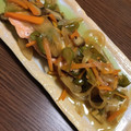 米の華's cooksnap of when they made 作り置きおかず　揚げずに作る鮭の南蛮漬け.