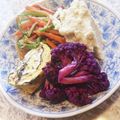 ハチワレねこ's cooksnap of when they made 減塩*作り置き*紫カリフラワーの甘酢漬け.