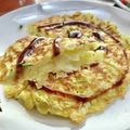 Superlittleboo's cooksnap of when they made キャベツのお好み焼き風.