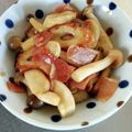 ２４なるるん's cooksnap of when they made パパッと副菜♡ちくわとしめじの甘辛炒め.