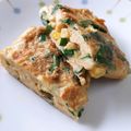 ♡こもれび♡'s cooksnap of when they made ニラ玉コーンのおかずオムレツ。.
