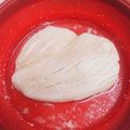 ミル☆クル's cooksnap of when they made レンジで★むね肉のしっとりサラダチキン.