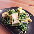 4匹の子豚ちゃん♡'s cooksnap of when they made 簡単　豆苗と厚揚げの卵炒め白だし味.