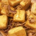 ayayamu's cooksnap of when they made 豚バラ肉と木綿豆腐ともやしの辛味炒め.