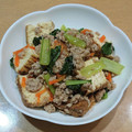 ラリー＆サラ's cooksnap of when they made 厚揚げと小松菜の炒め煮.