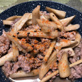 おまんまママ's cooksnap of when they made 牛肉とごぼうの甘辛炒め.