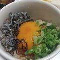 緑の人魚's cooksnap of when they made 健康朝食に:TKO(卵かけオートミール).