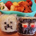 直和丸's cooksnap of when they made キャラ弁☆マイクラ.