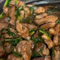 めろ☆めろん's cooksnap of when they made 鶏レバニラ炒め.