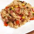 Nakatojias's cooksnap of when they made パイナップル炒飯.