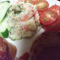 ねこはがき's cooksnap of when they made らっきょう入り和風ポテトサラダ.