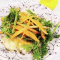 ももちゃんのれしぴ's cooksnap of when they made 人参の葉っぱ消費に☆人参リーフサラダ.